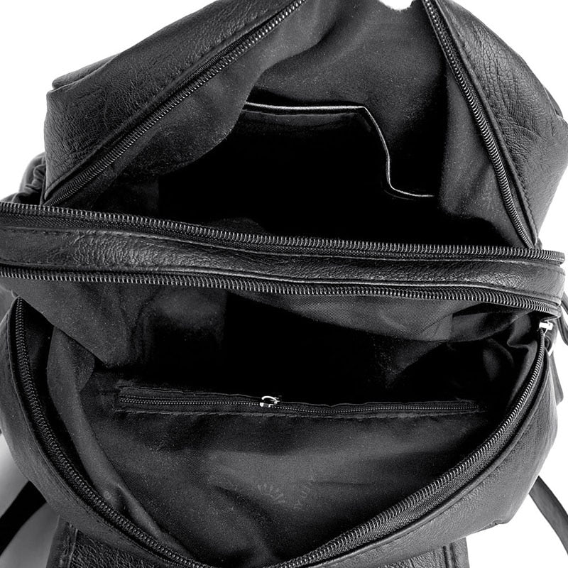 Ella | Mochila Urbana de Cuero Genuino