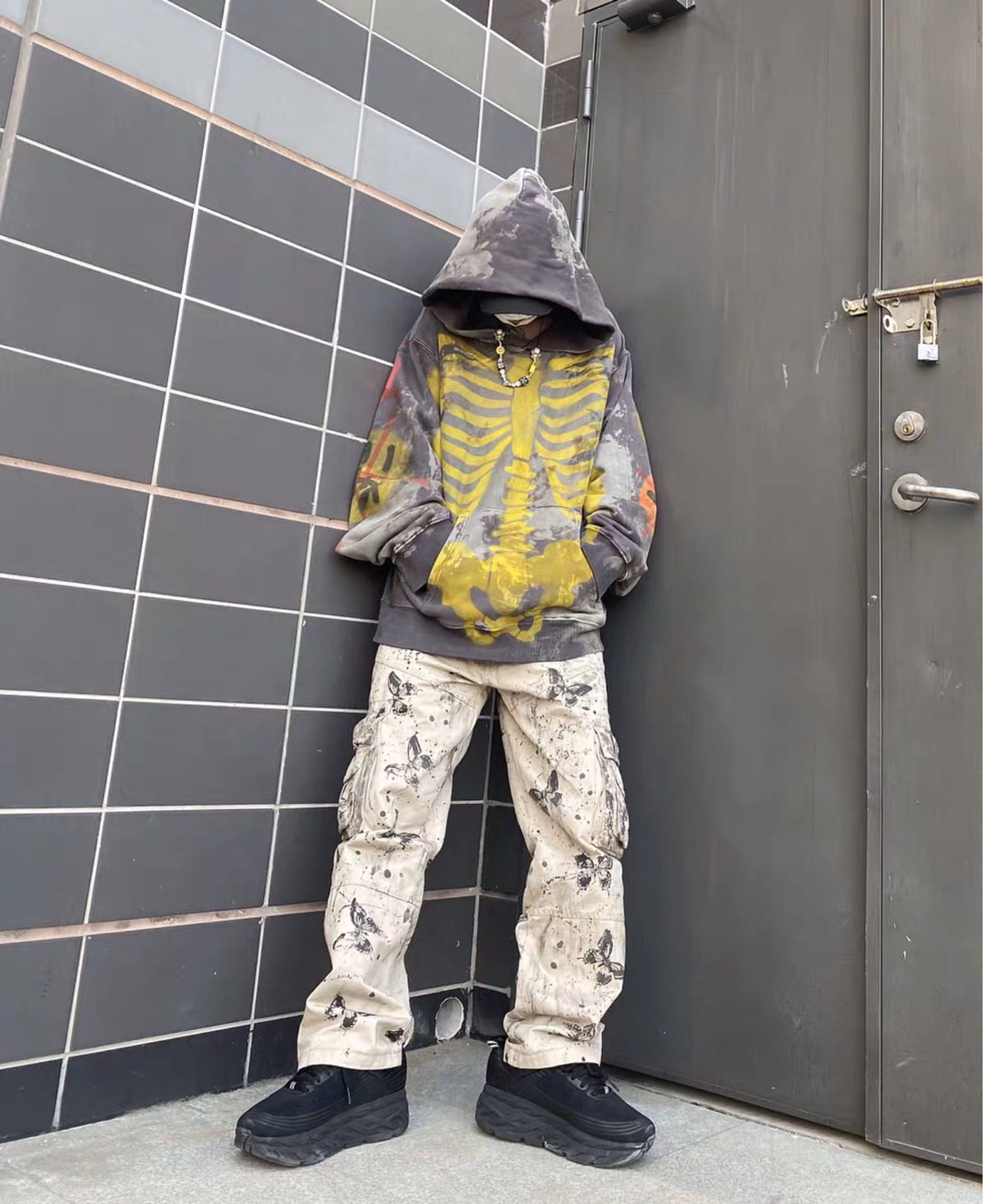 Butterfly | Pantalones Cargo Estampados de Edición Limitada