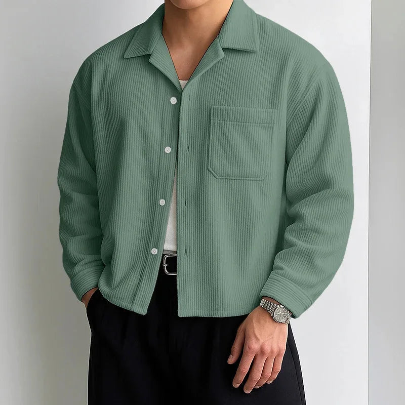 Noah | Sobrecamisa de Pana Texturizada
