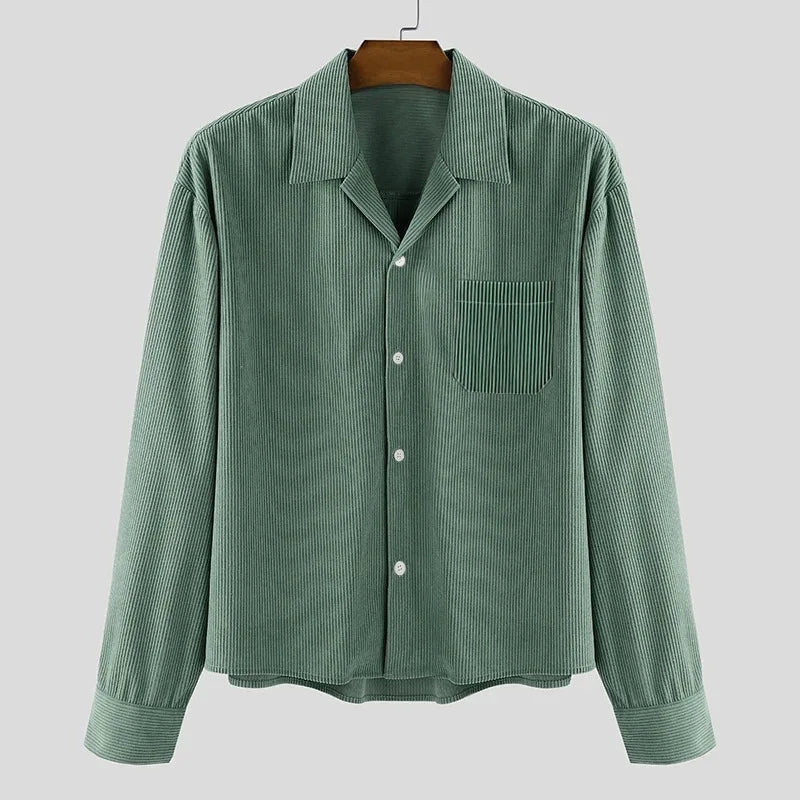 Noah | Sobrecamisa de Pana Texturizada