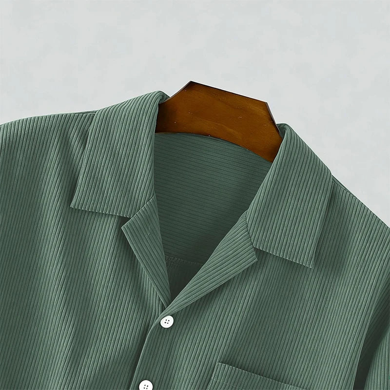 Noah | Sobrecamisa de Pana Texturizada