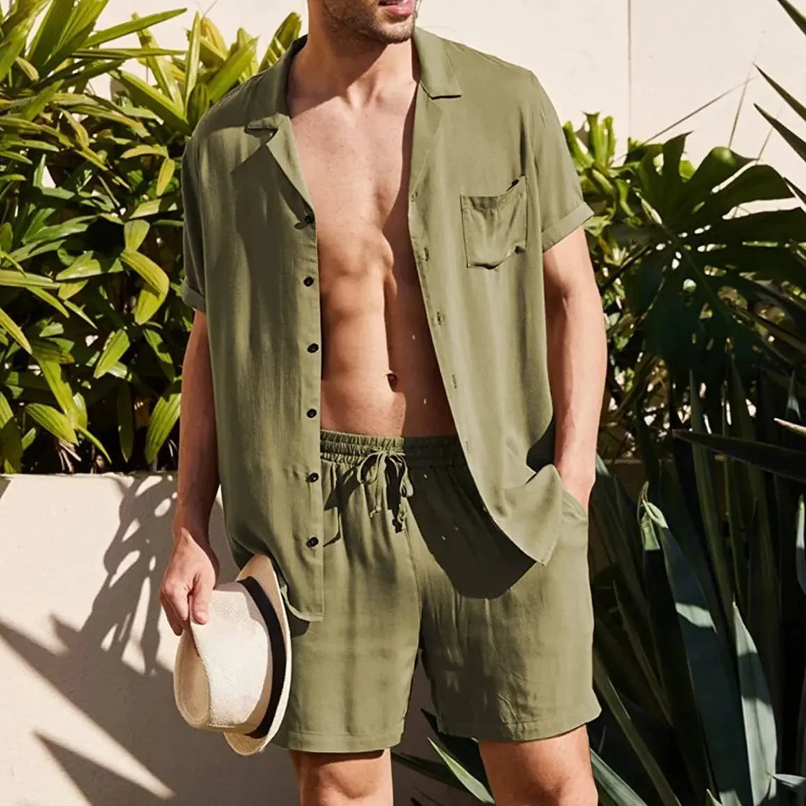 Luca | Conjunto de Verano en Lino y Algodón