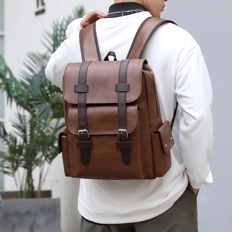 Ethan | Mochila Ejecutiva de Cuero Sintético