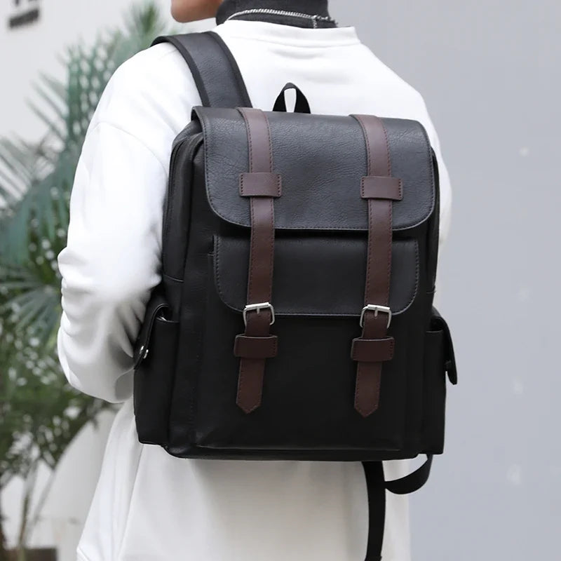 Ethan | Mochila Ejecutiva de Cuero Sintético