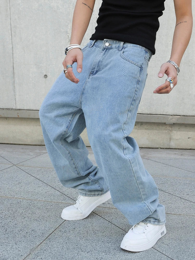 Knox | Jeans Wide Leg Estilo Urbano