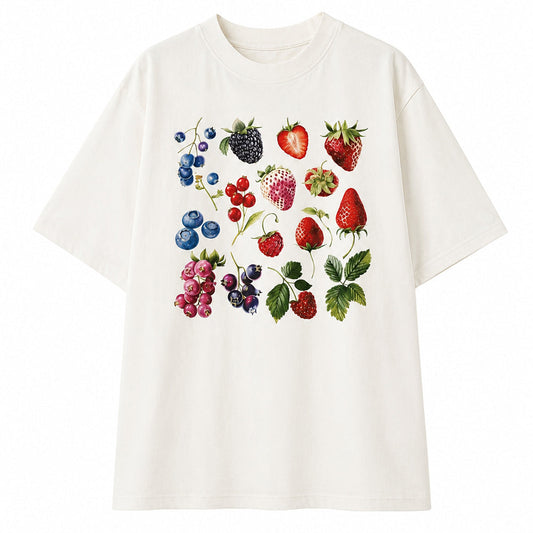 Camiseta estética de Berry Garden