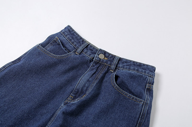 Vintage | Jeans Estilo Cargo de Corte Urbano