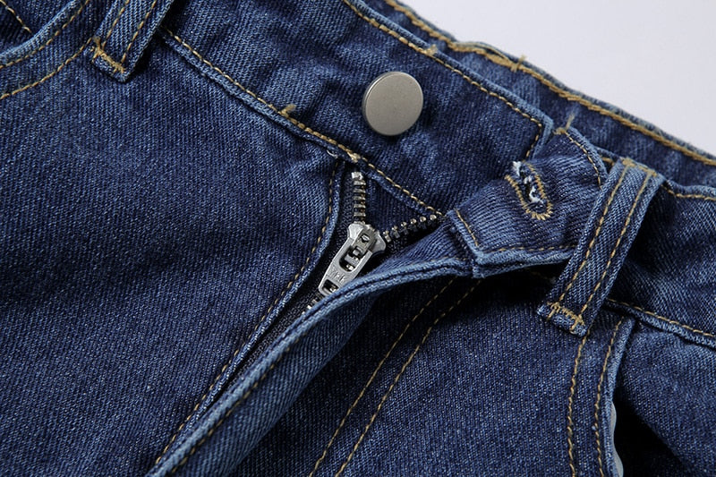 Vintage | Jeans Estilo Cargo de Corte Urbano