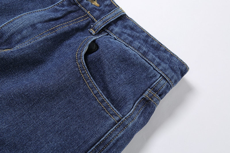 Vintage | Jeans Estilo Cargo de Corte Urbano