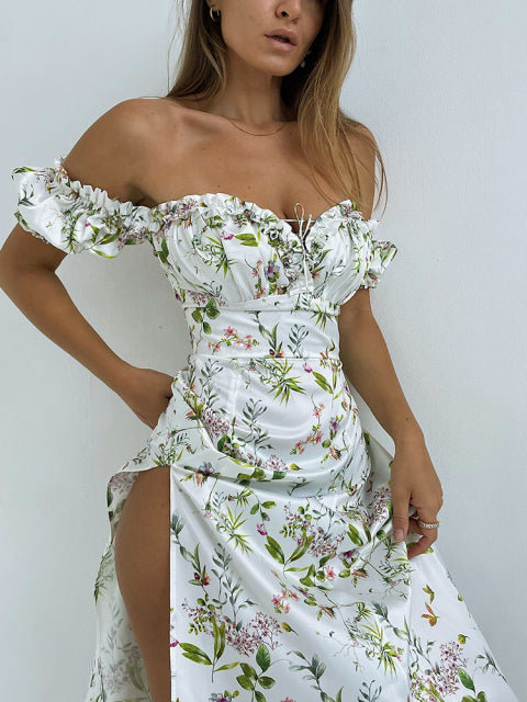 Rosalie/Vestidos Midi con Estampado Floral