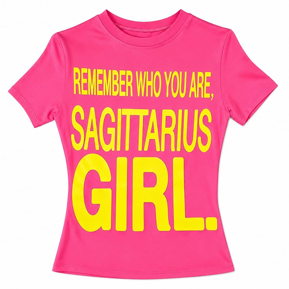 Camiseta estética de zodiaco